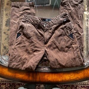 Vans Brown Cargo Pants Relaxed Fit